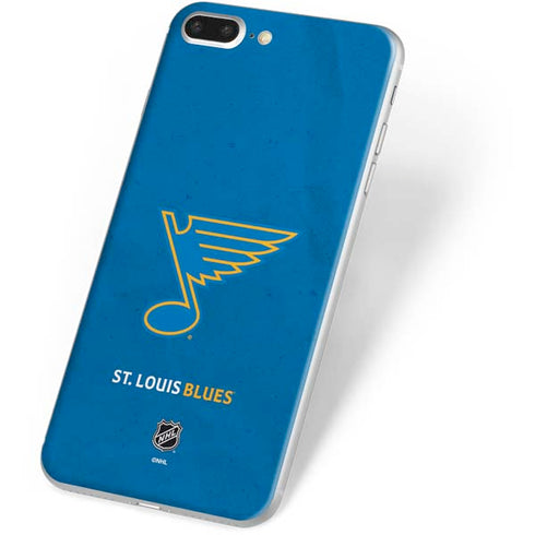 NHL St. Louis Blues Distressed iPhone 7 Plus Skin