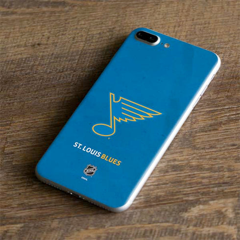 NHL St. Louis Blues Distressed iPhone 8 Plus Skin