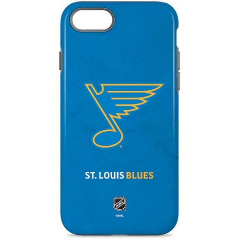 NHL St. Louis Blues Distressed iPhone 8 Pro Case
