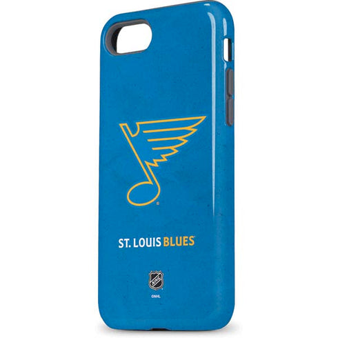 NHL St. Louis Blues Distressed iPhone 8 Pro Case