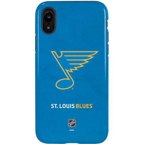 NHL St. Louis Blues Distressed iPhone XR Pro Case