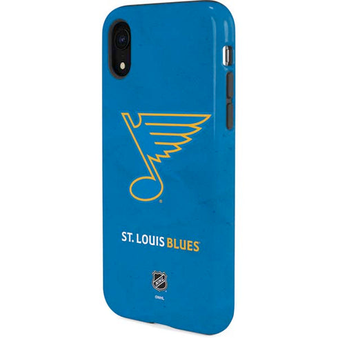 NHL St. Louis Blues Distressed iPhone XR Pro Case