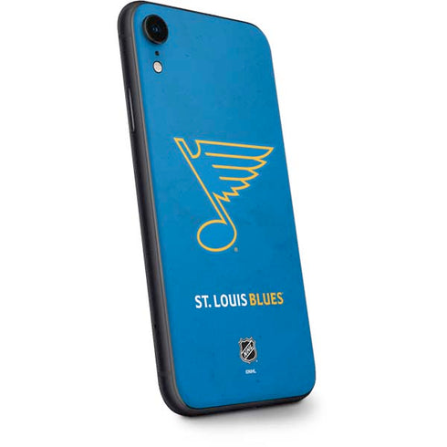 NHL St. Louis Blues Distressed iPhone XR Skin
