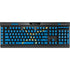 NHL St. Louis Blues Distressed K95 RGB PLATINUM Mechanical Gaming Keyboard Skin