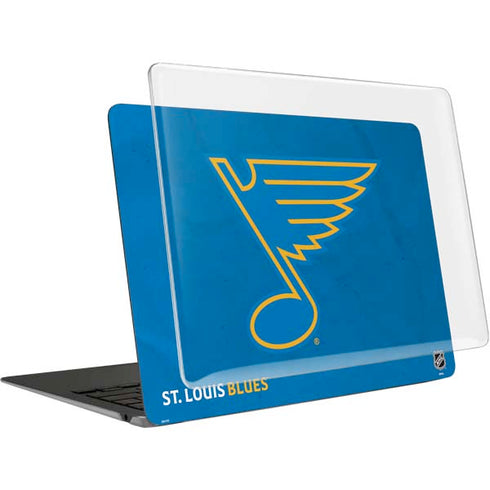 NHL St. Louis Blues Distressed MacBook Air 13in M1 (2021) Case plus Skin