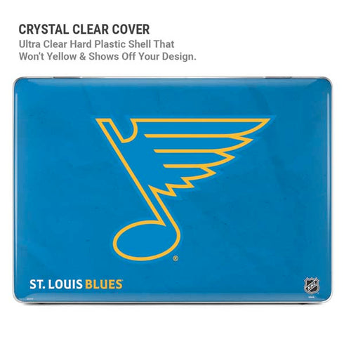 NHL St. Louis Blues Distressed MacBook Air 15in (2023-2025) Case plus Skin