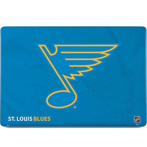NHL St. Louis Blues Distressed MacBook Skins