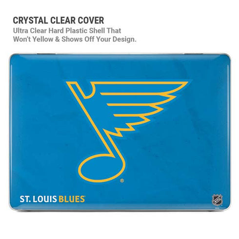 NHL St. Louis Blues Distressed MacBook Cases