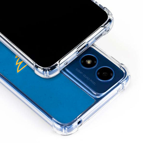 NHL St. Louis Blues Distressed Moto G Play 4G (2024) Clear Case