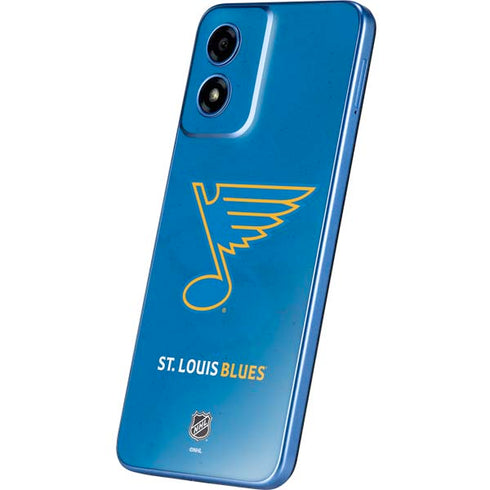 NHL St. Louis Blues Distressed Moto G Play 4G (2024) Skin