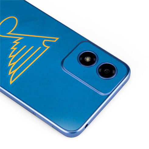 NHL St. Louis Blues Distressed Moto G Play 4G (2024) Skin
