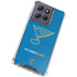 NHL St. Louis Blues Distressed Moto G Stylus 5G (2025) Clear Case