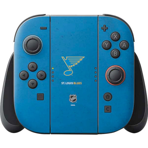 NHL St. Louis Blues Distressed Nintendo Switch 2 (2025) Joy-Con Controller Skin