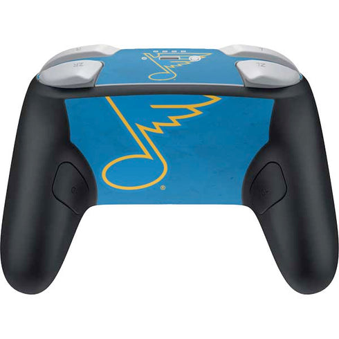 NHL St. Louis Blues Distressed Nintendo Switch 2 (2025) Pro Controller Skin