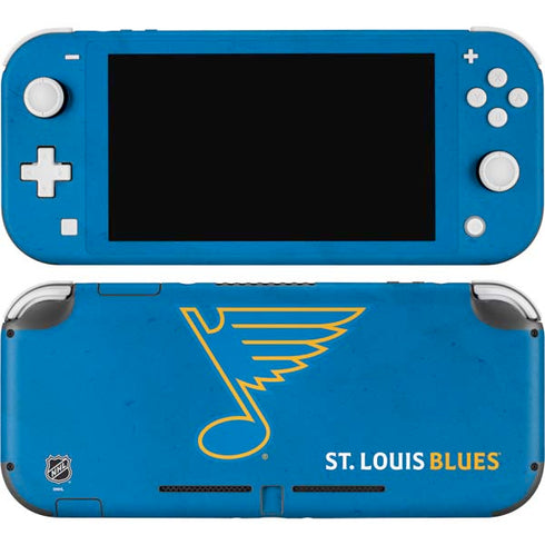 NHL St. Louis Blues Distressed Nintendo Switch Lite Skin