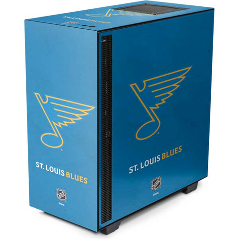 NHL St. Louis Blues Distressed NZXT H510 Compact ATX Mid-Tower Case Skin