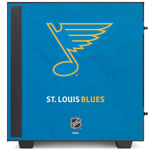 NHL St. Louis Blues Distressed NZXT H510 Compact ATX Mid-Tower Case Skin