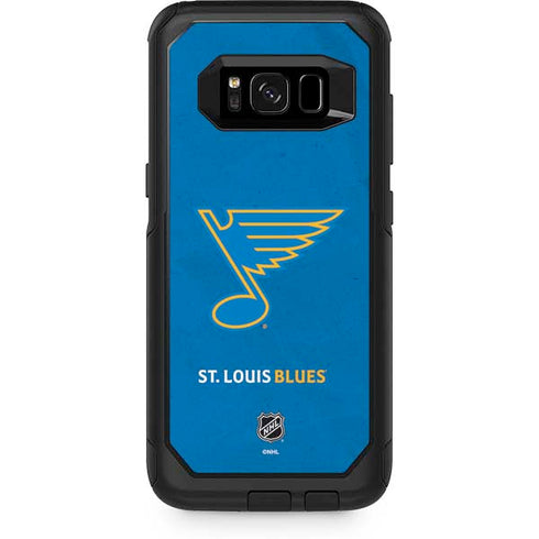 NHL St. Louis Blues Distressed Otterbox Commuter Galaxy Skin