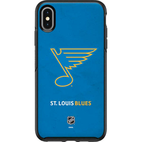 NHL St. Louis Blues Distressed Otterbox Symmetry iPhone Skin