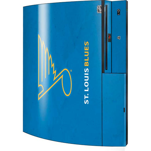 NHL St. Louis Blues Distressed Playstation 3 & PS3 Skin