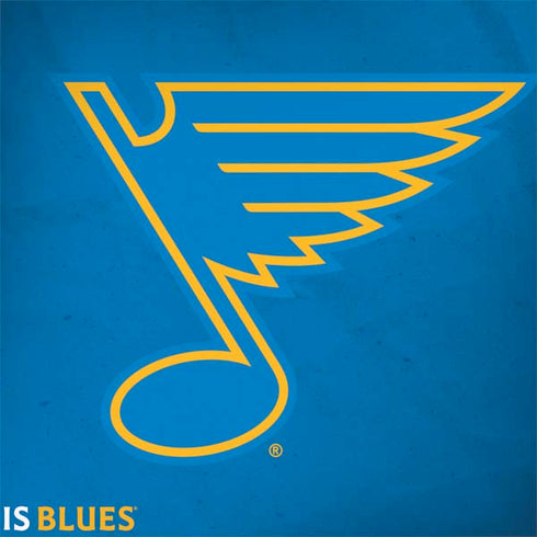 NHL St. Louis Blues Distressed PlayStation 4 Gold Wireless Headset Skin