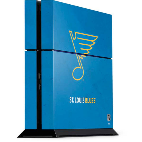 NHL St. Louis Blues Distressed PS4 Console Skin