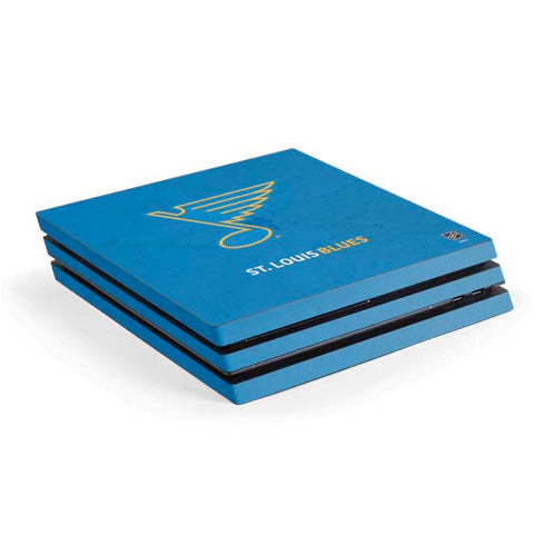 NHL St. Louis Blues Distressed PlayStation PS4 Skins