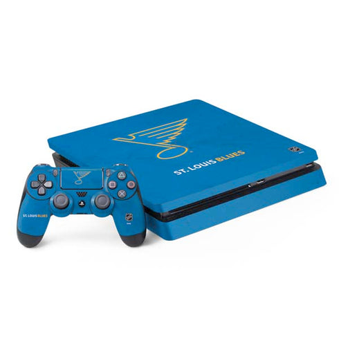 NHL St. Louis Blues Distressed PlayStation PS4 Skins