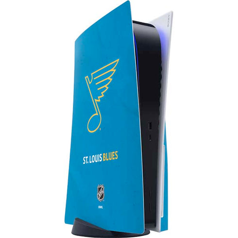NHL St. Louis Blues Distressed PS5 Console Skin