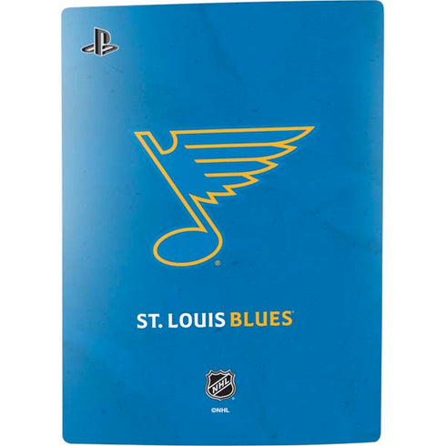 NHL St. Louis Blues Distressed PS5 Console Skin