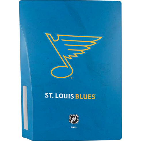 NHL St. Louis Blues Distressed PS5 Console Skin