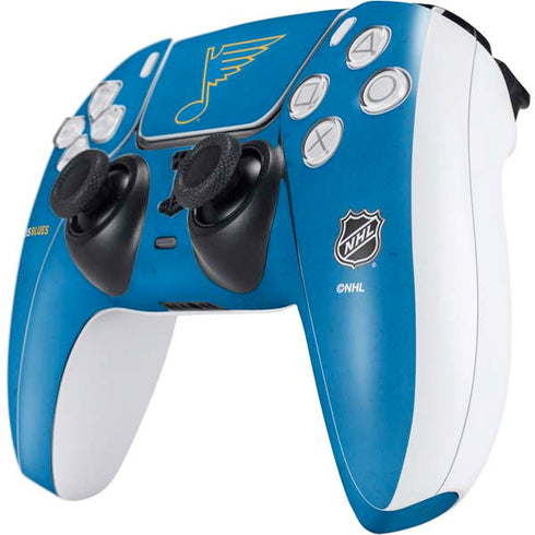 NHL St. Louis Blues Distressed PS5 Controller Skin