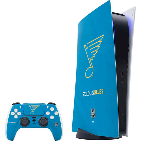 NHL St. Louis Blues Distressed PS5 Digital Edition Bundle Skin