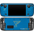 NHL St. Louis Blues Distressed Steam Deck Handheld Gaming Computer OLED Skin