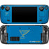 NHL St. Louis Blues Distressed Steam Deck Handheld Gaming Computer Skin