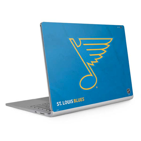 NHL St. Louis Blues Distressed Surface Book 2 13.5in Skin