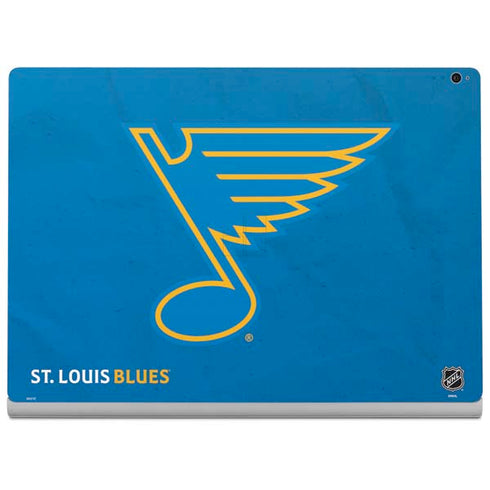 NHL St. Louis Blues Distressed Surface Book 2 15in Skin