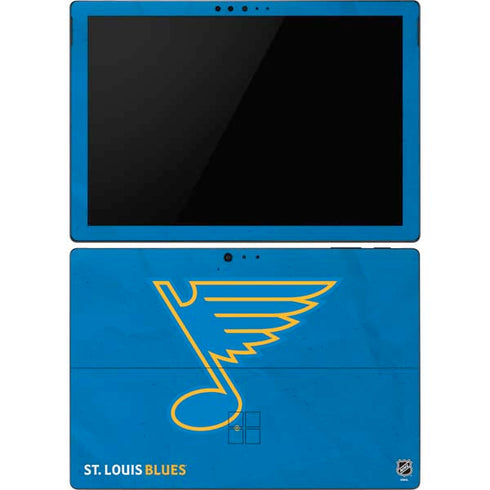 NHL St. Louis Blues Distressed Surface Pro 6 Skin