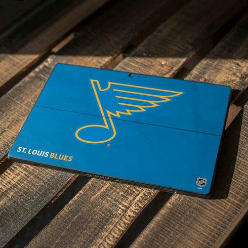 NHL St. Louis Blues Distressed Surface Pro 6 Skin