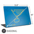 NHL St. Louis Blues Distressed Universal Laptop 17in (13.8 x 10in) Skin