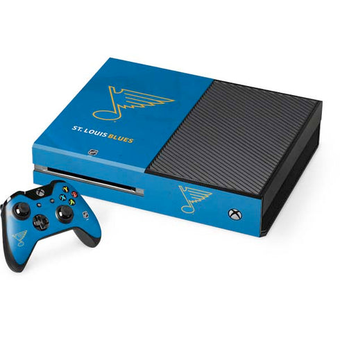 NHL St. Louis Blues Distressed Xbox One Skins