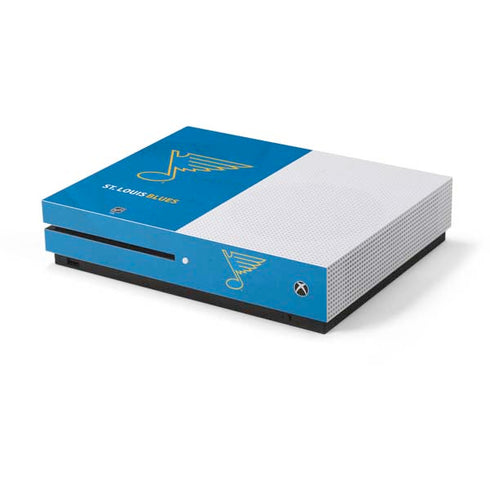 NHL St. Louis Blues Distressed Xbox One S Console Skin