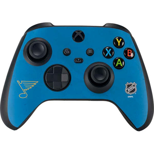 NHL St. Louis Blues Distressed Xbox Series X Bundle Skin