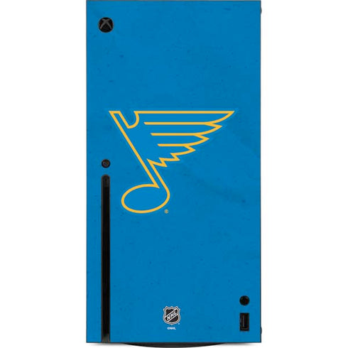 NHL St. Louis Blues Distressed Xbox Series X Console Skin