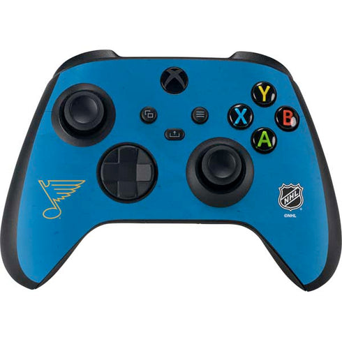 NHL St. Louis Blues Distressed Xbox Series X Controller Skin