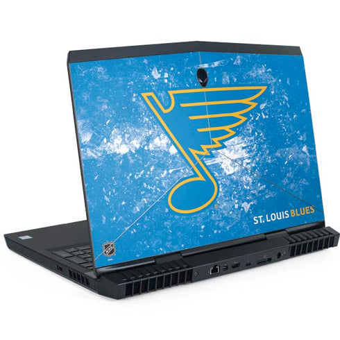 NHL St. Louis Blues Iced Dell Alienware Skin