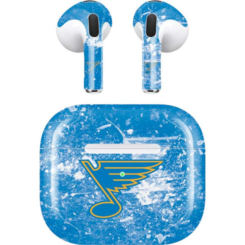 NHL St. Louis Blues Iced Apple AirPods (3rd Gen 2021) Skin