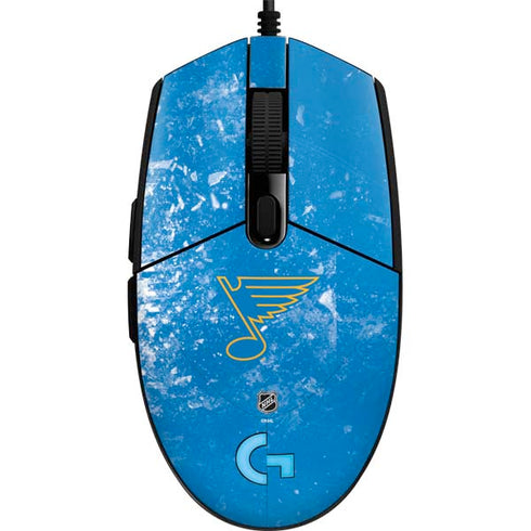 NHL St. Louis Blues Iced G203 Prodigy RGB Wired Gaming Mouse Skin