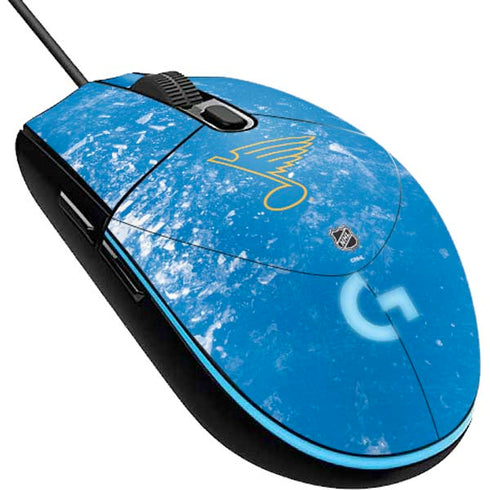 NHL St. Louis Blues Iced G203 Prodigy RGB Wired Gaming Mouse Skin