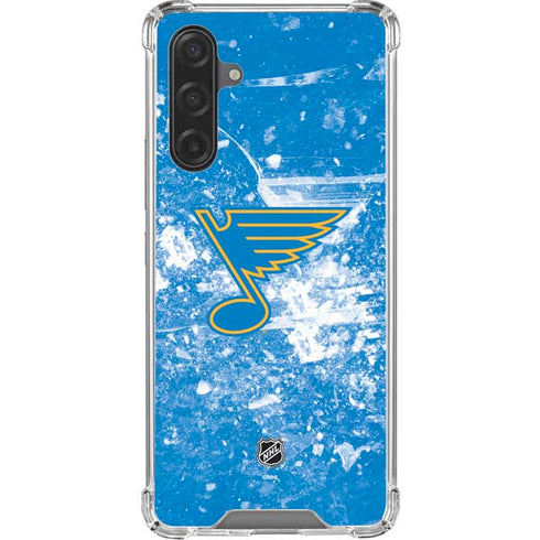 NHL St. Louis Blues Iced Galaxy A17 Clear Case